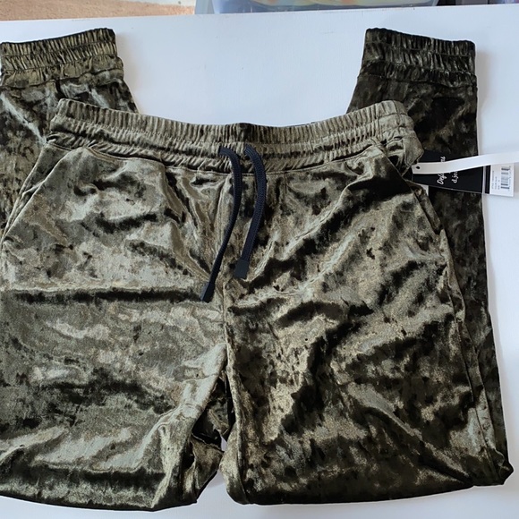 NWT Velvet Pull On Joggers - Picture 3 of 11